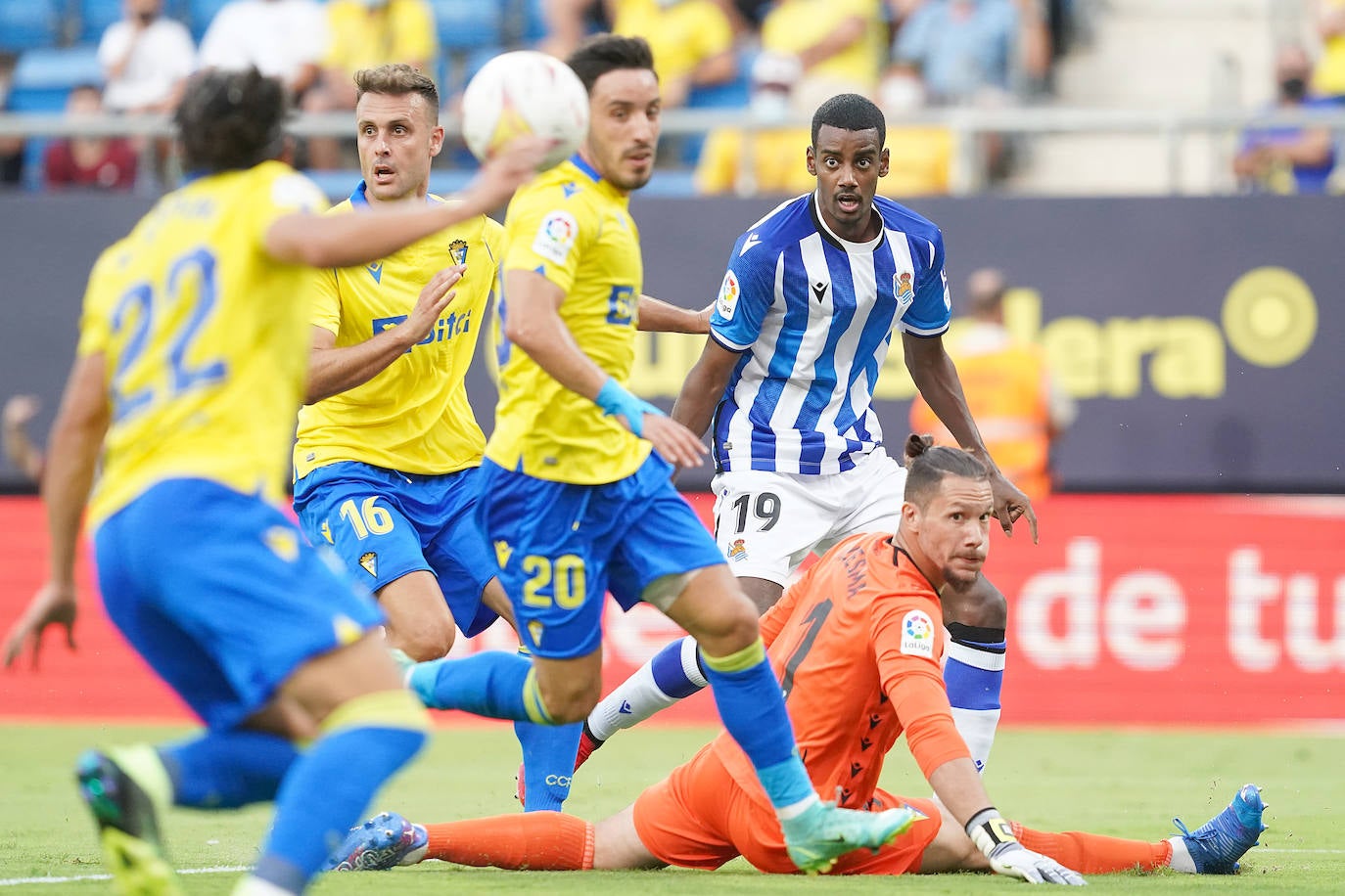 Fotos: Las mejores imágenes del partido entre el Cádiz y la Real Sociedad