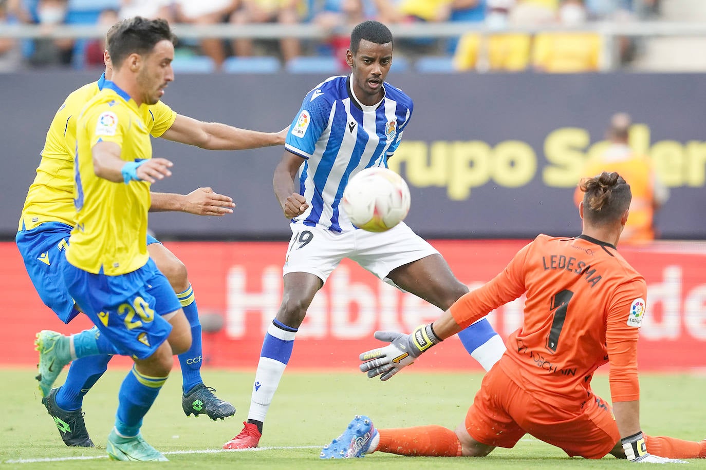 Fotos: Las mejores imágenes del partido entre el Cádiz y la Real Sociedad