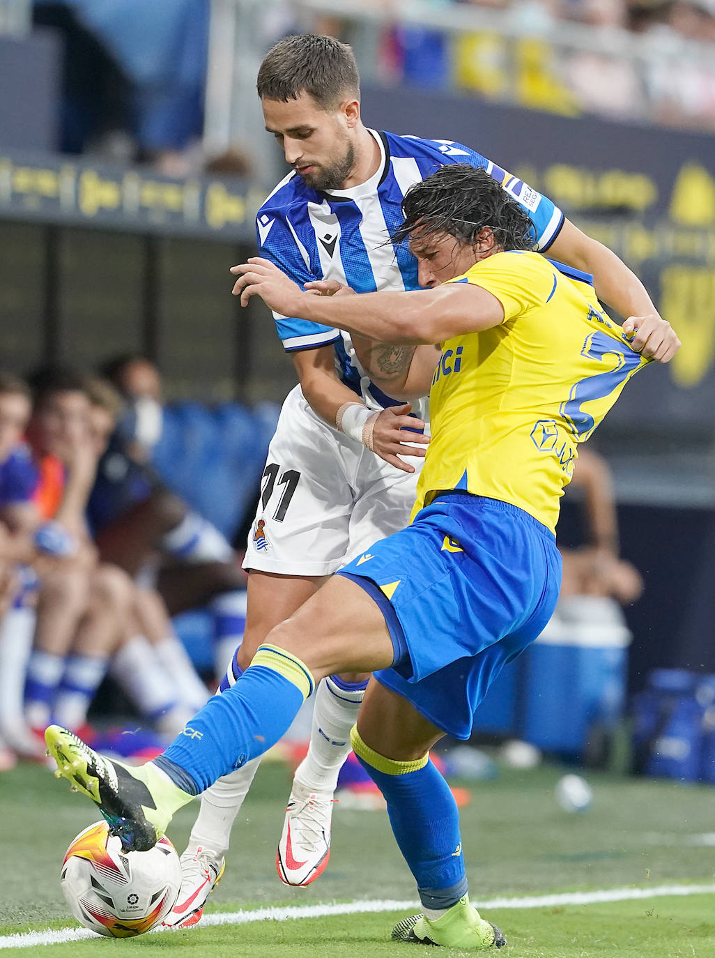 Fotos: Las mejores imágenes del partido entre el Cádiz y la Real Sociedad