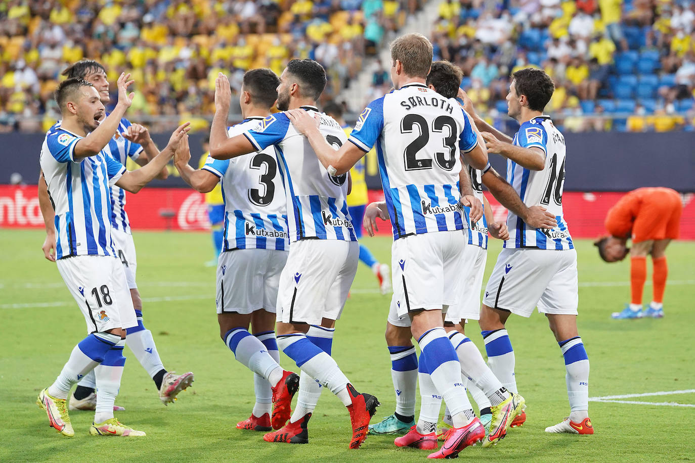 Fotos: Las mejores imágenes del partido entre el Cádiz y la Real Sociedad