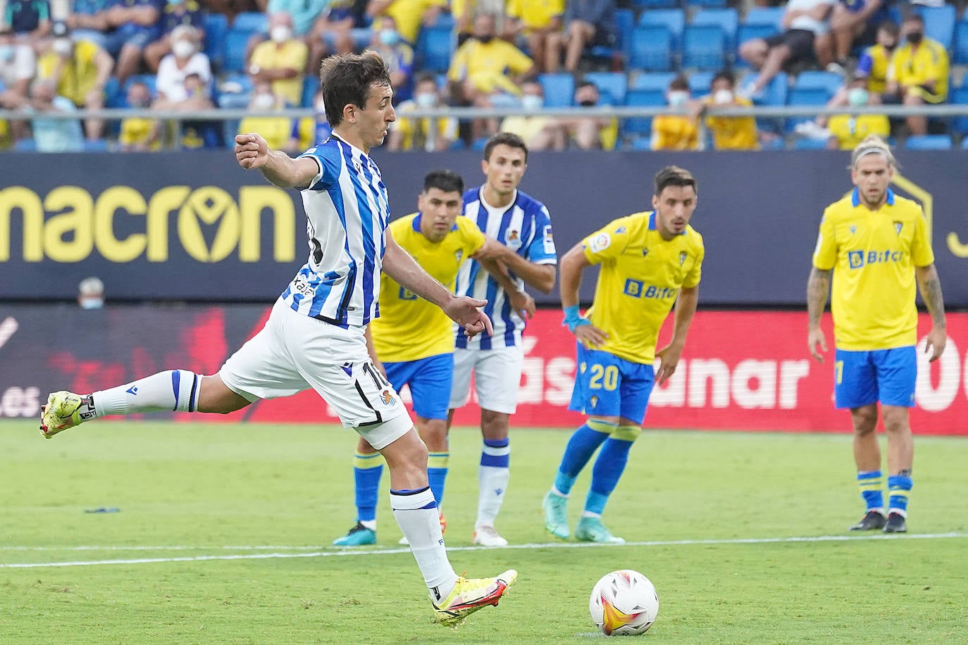 Fotos: Las mejores imágenes del partido entre el Cádiz y la Real Sociedad