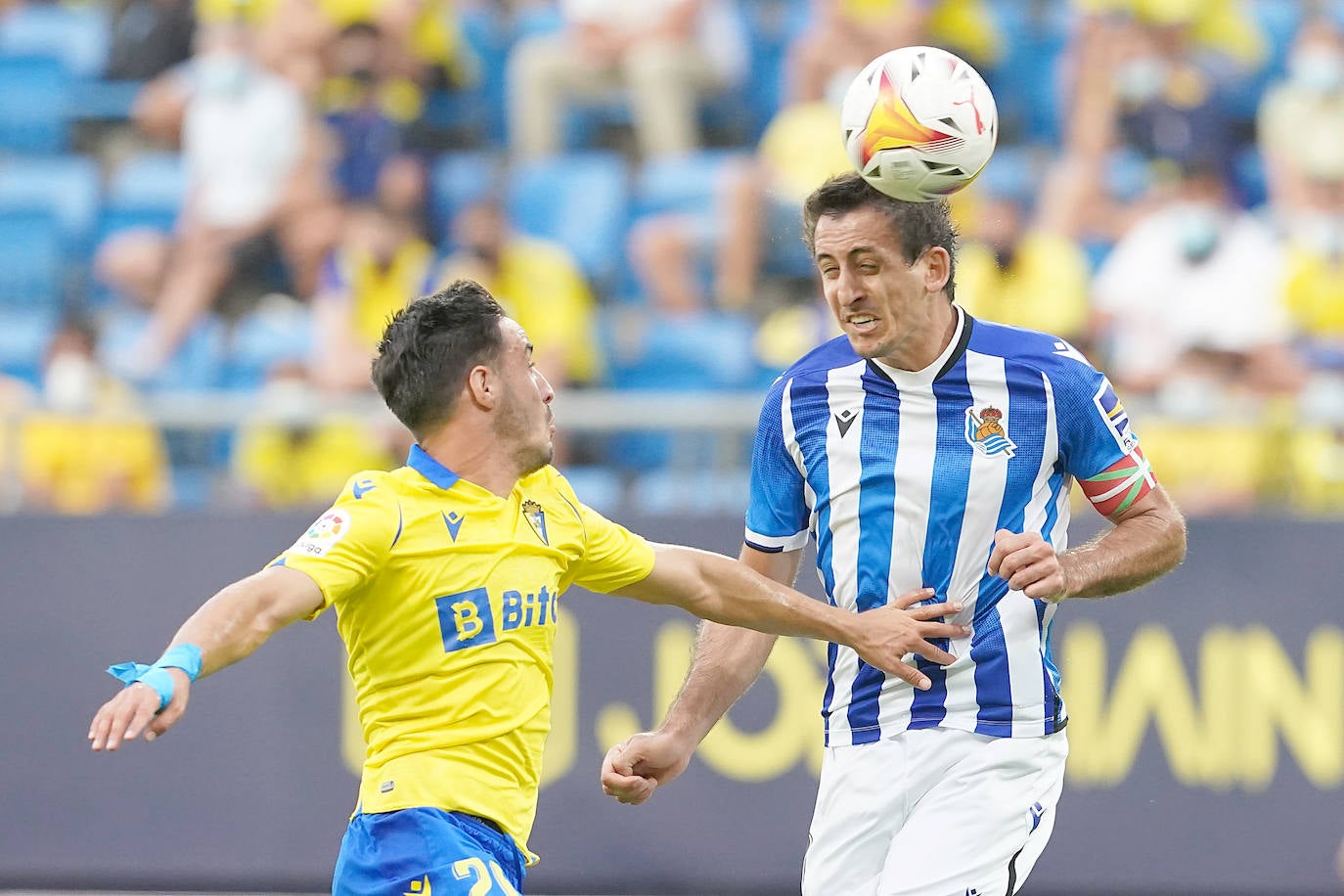 Fotos: Las mejores imágenes del partido entre el Cádiz y la Real Sociedad