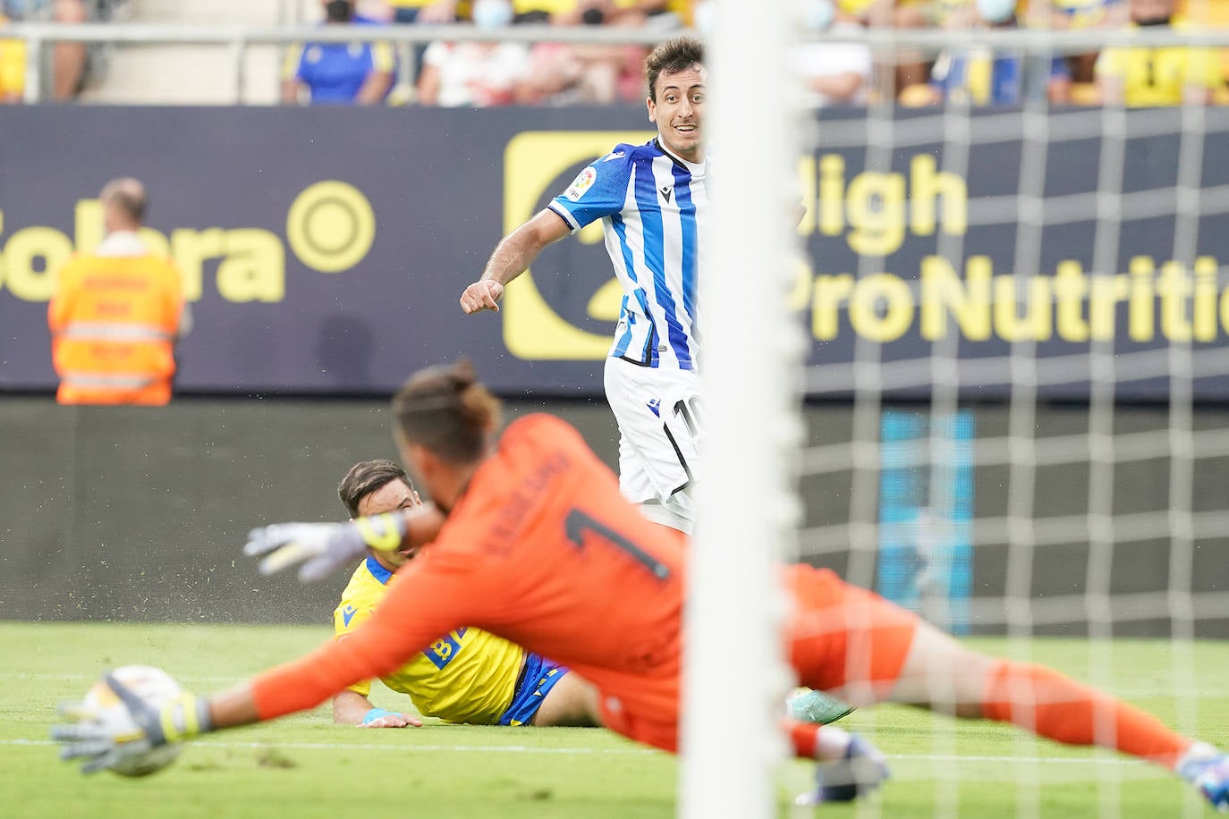 Fotos: Las mejores imágenes del partido entre el Cádiz y la Real Sociedad