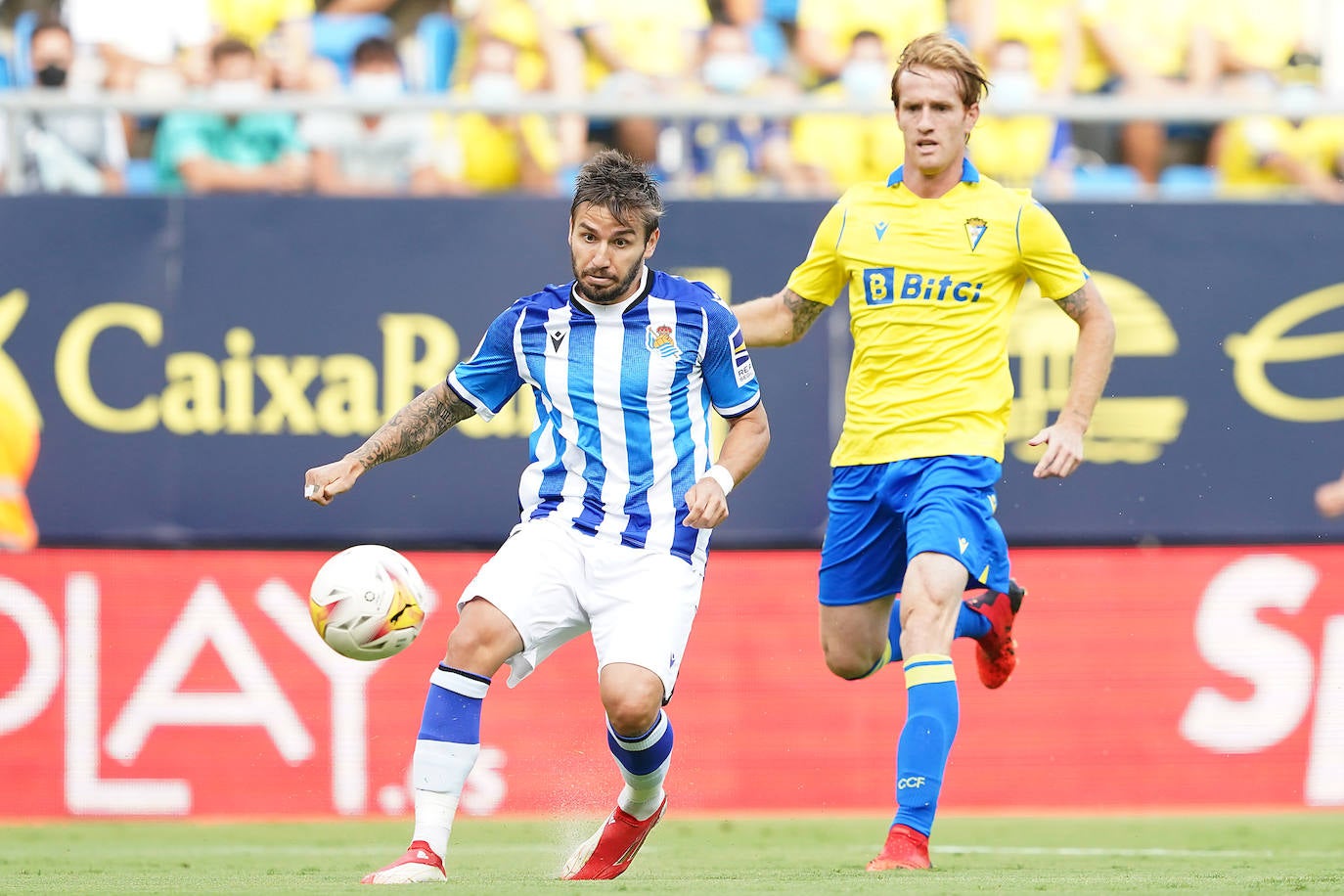Fotos: Las mejores imágenes del partido entre el Cádiz y la Real Sociedad