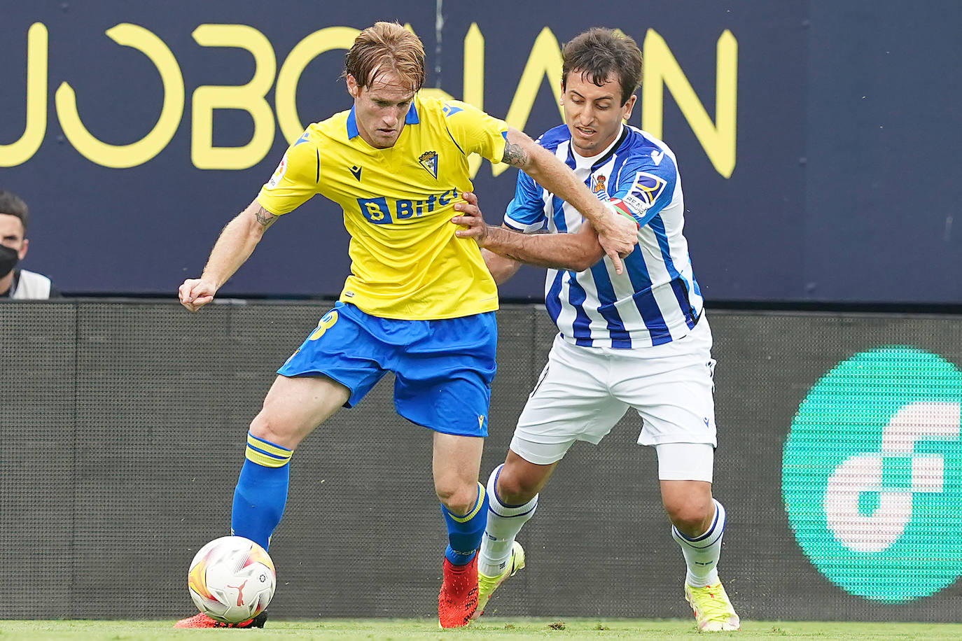 Fotos: Las mejores imágenes del partido entre el Cádiz y la Real Sociedad