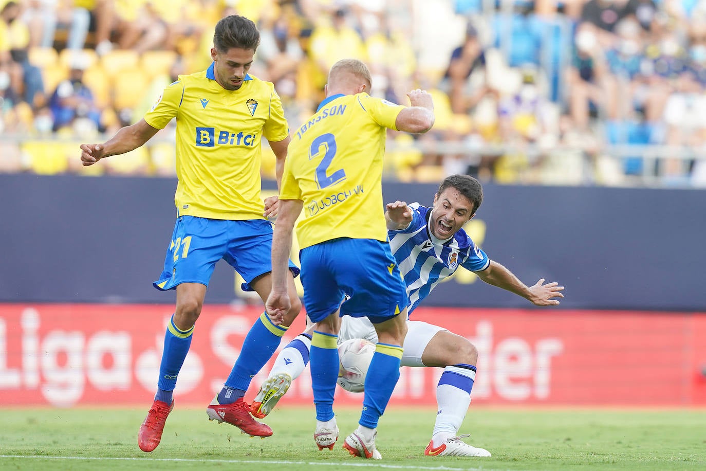 Fotos: Las mejores imágenes del partido entre el Cádiz y la Real Sociedad