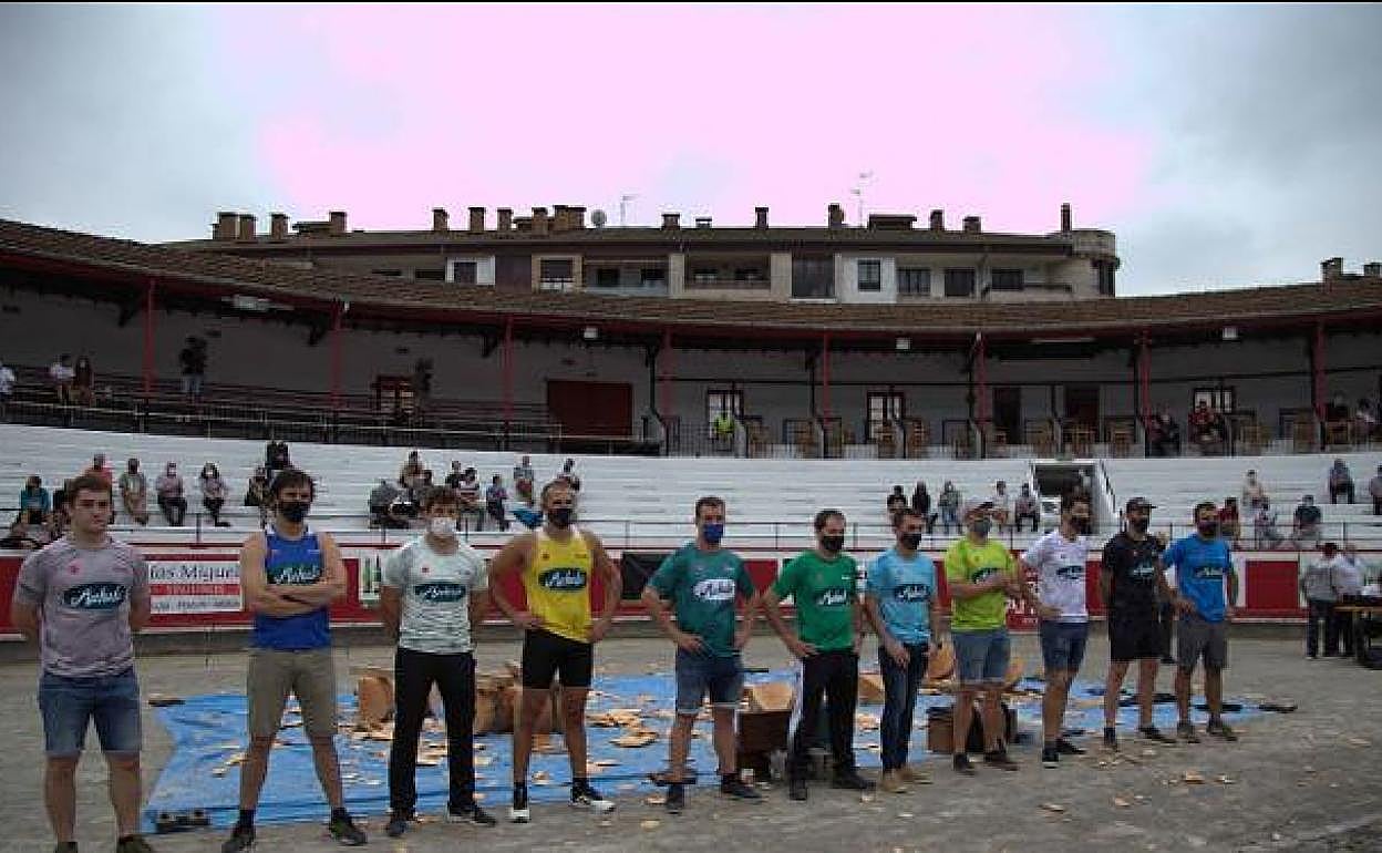 'Izeta IV'.ak erakustaldia, Azpeitiko kanporaketan