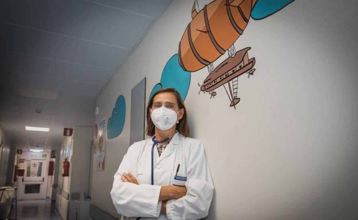 Itziar Astigarraga, Presidenta de la Sociedad Vasco Navarra de Pediatría.