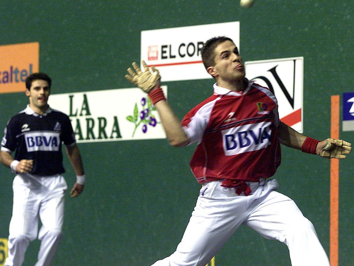 Fotos: Aimar Olaizola y el adiós a una vida en los frontones