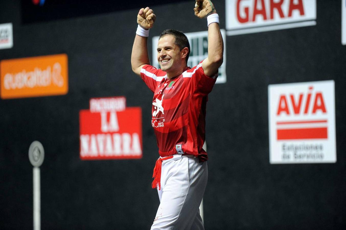 Fotos: Aimar Olaizola y el adiós a una vida en los frontones