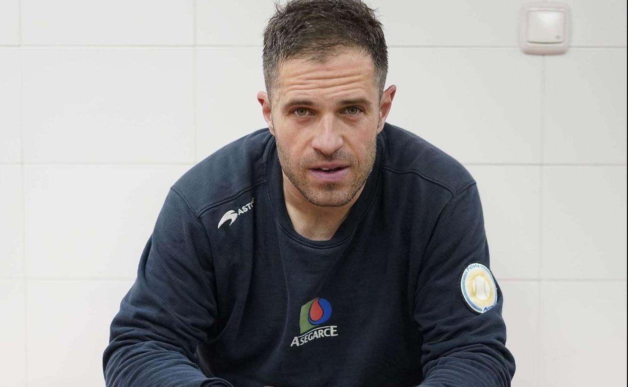 Aimar Olaizola, en una fotografía tomada en 2018 para una entrevista de este periódico. 