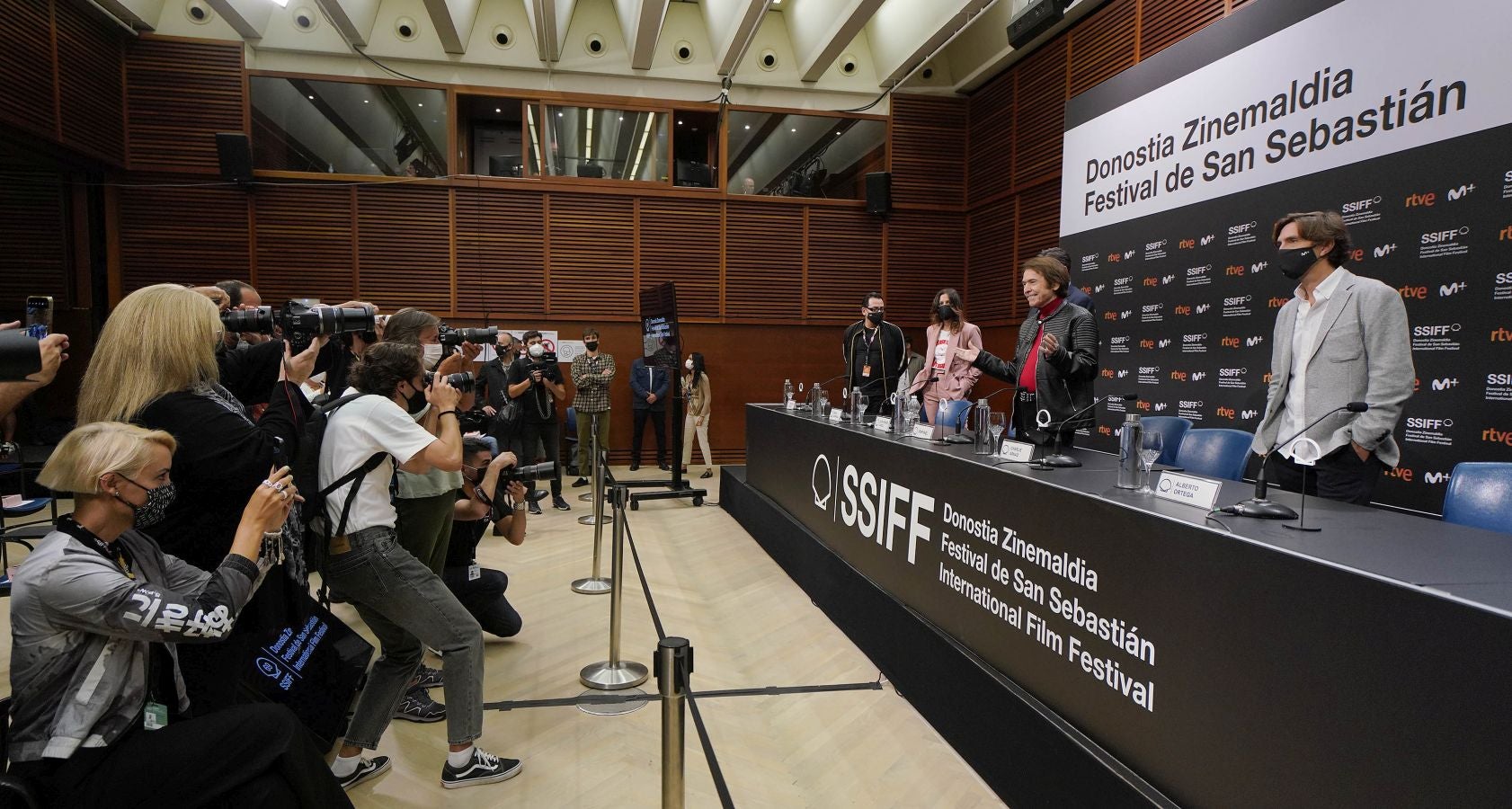 Fotos de Raphael en el Festival de cine de San Sebastián