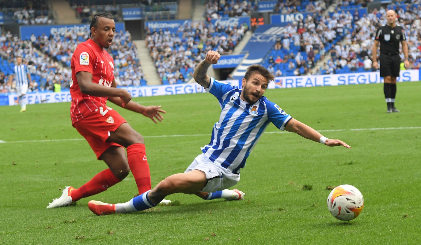 Fotos: Las mejores imágenes del partido entre la Real Sociedad y el Sevilla