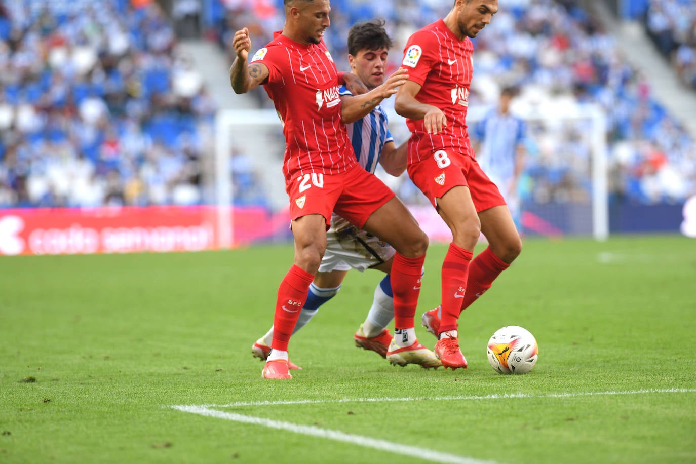 Fotos: Las mejores imágenes del partido entre la Real Sociedad y el Sevilla