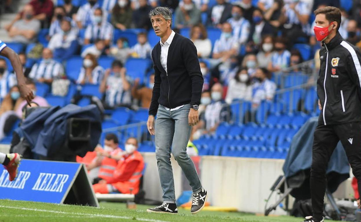 Real Sociedad-Sevilla: Imanol Alguacil: «No hemos acertado y hay que dar por bueno el punto»