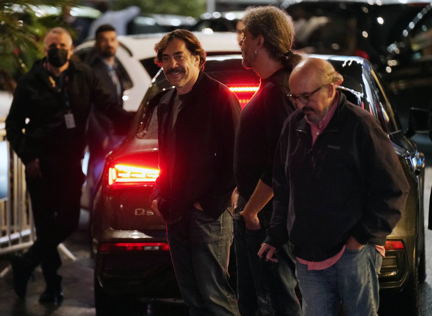 Fotos: Javier Bardem ya luce en el Zinemaldia