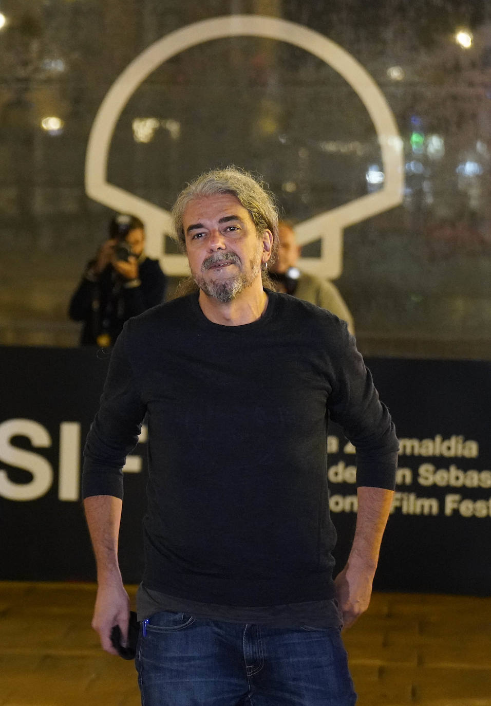Fotos: Javier Bardem ya luce en el Zinemaldia