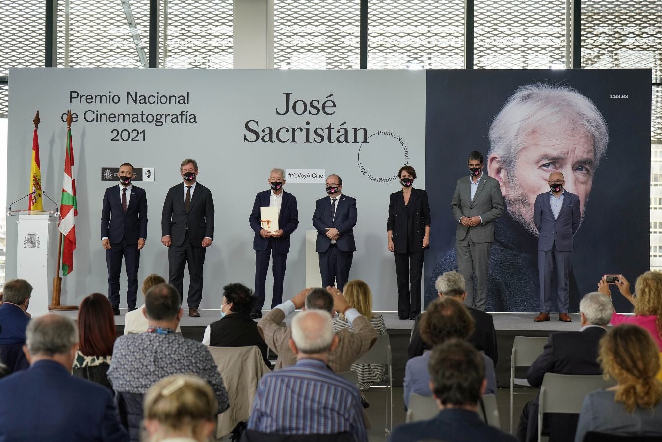 Fotos: Joé Sacristán recibe el reconocimiento a toda su carrera