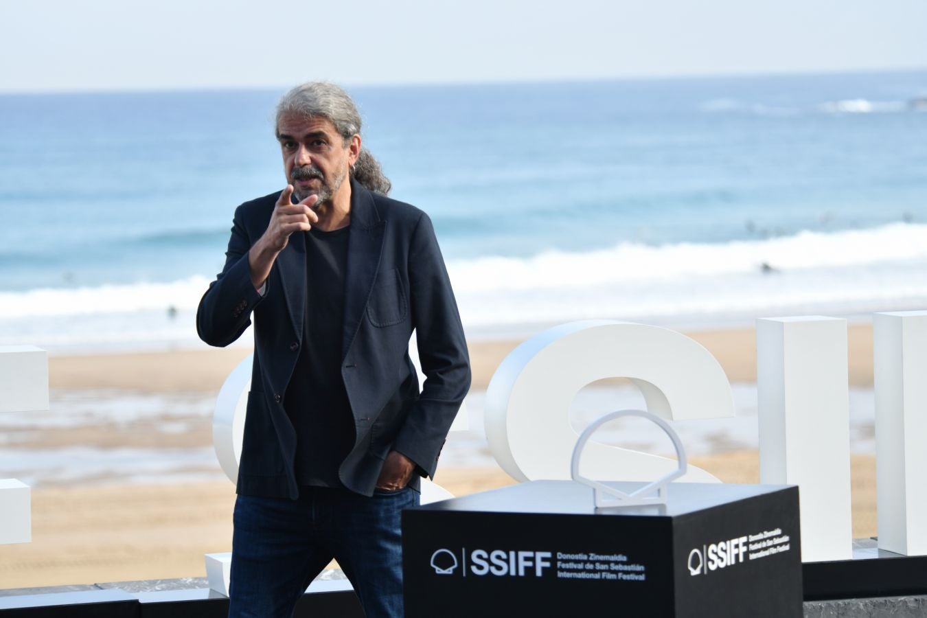 Fotos: Javier Bardem y el equipo de &#039;El buen patrón&#039;, en la terraza del Kursaal