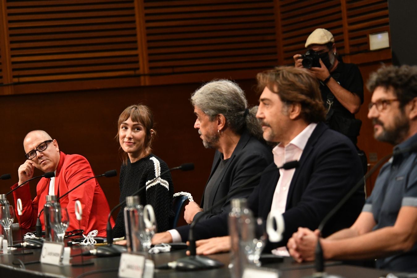 Fotos: Javier Bardem y el equipo de &#039;El buen patrón&#039;, en la terraza del Kursaal