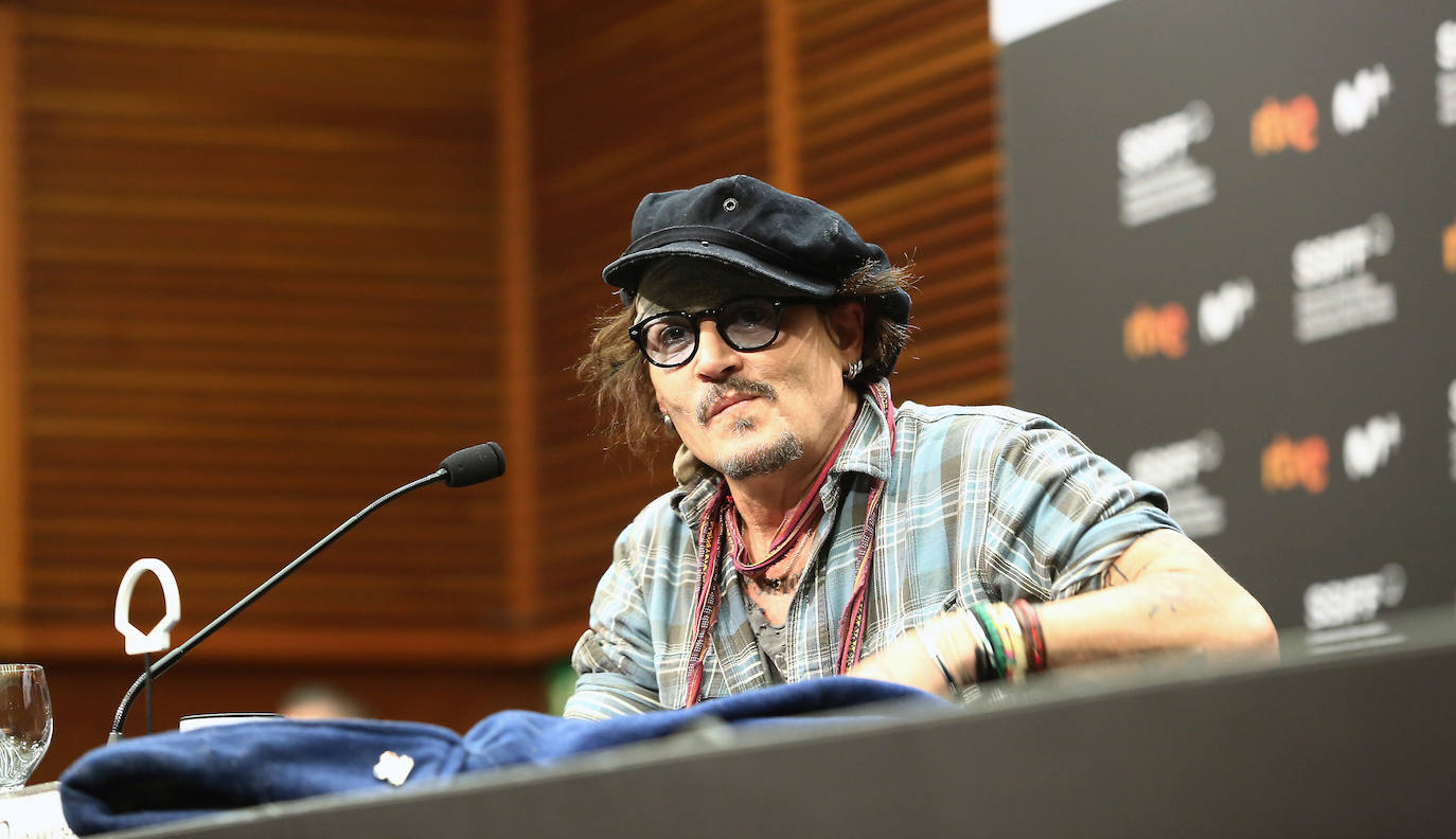 Fotos: Johnny Depp acapara todas las miradas del festival