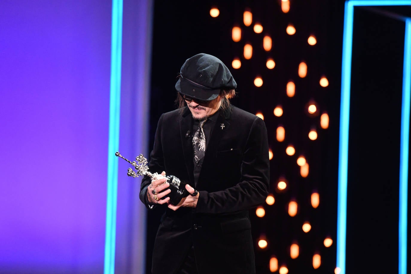 Fotos: Johnny Depp recibe el Premio Donostia