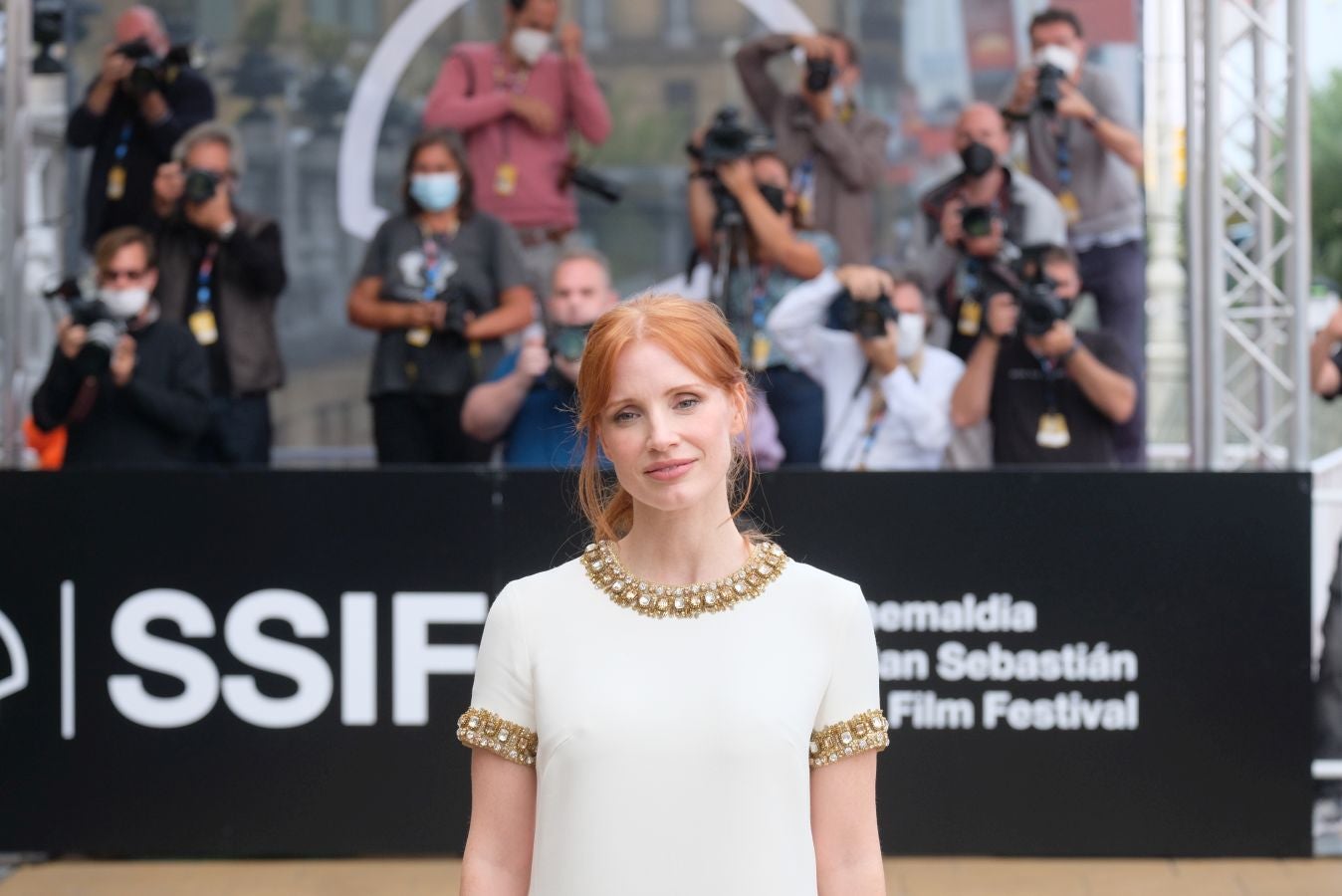 Fotos: Jessica Chastain, en San Sebastián