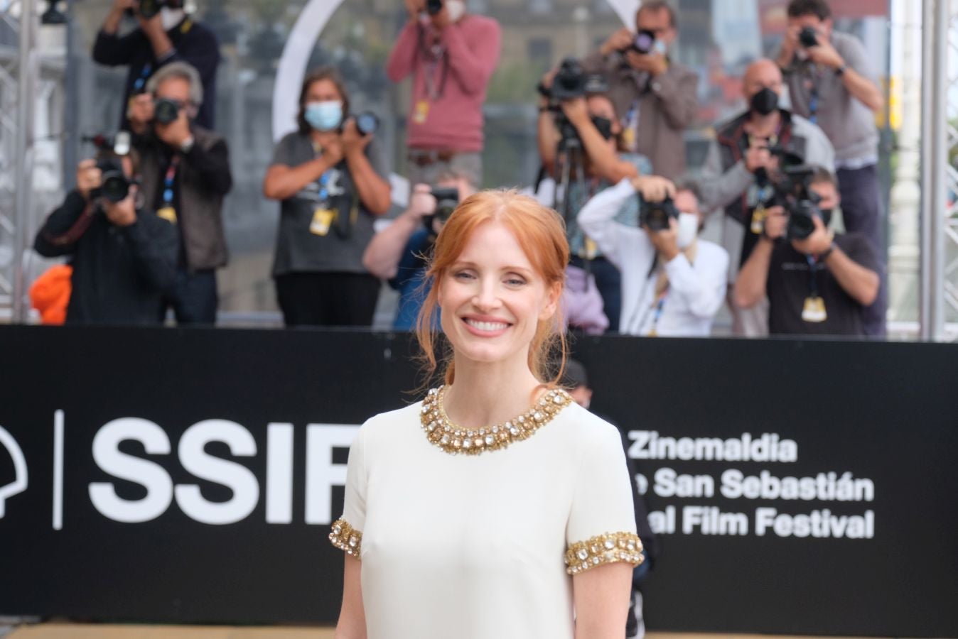 Fotos: Jessica Chastain, en San Sebastián