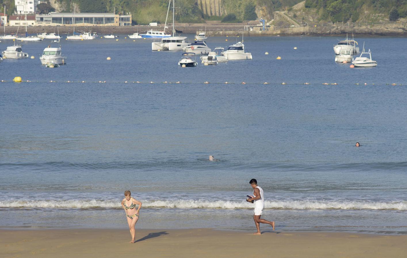 Fotos: Aemet confirma que «ha sido el verano más frío de los últimos 14 años» en Euskadi