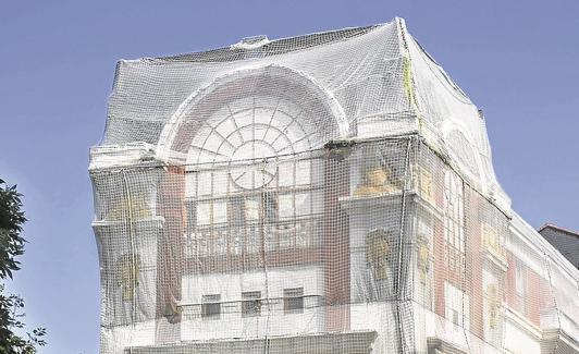 Estado actual del edificio Bellas Artes