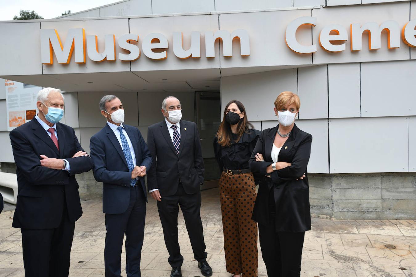 Fotos: El Lehendakari reconoce el «compromiso, vocación profesional y cultural» del Museo de Cementos Rezola