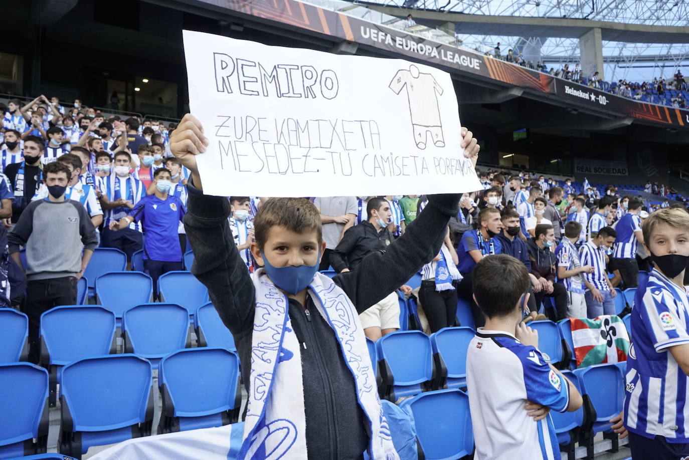 Fotos: Las mejores imáganes de partido entre la Real Sociedad y el Mónaco en Anoeta
