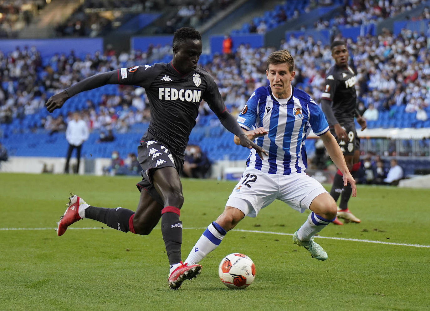 Fotos: Las mejores imáganes de partido entre la Real Sociedad y el Mónaco en Anoeta