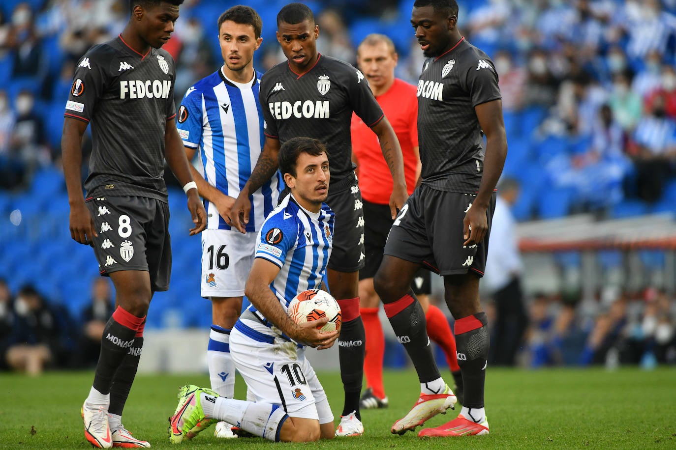 Fotos: Las mejores imáganes de partido entre la Real Sociedad y el Mónaco en Anoeta