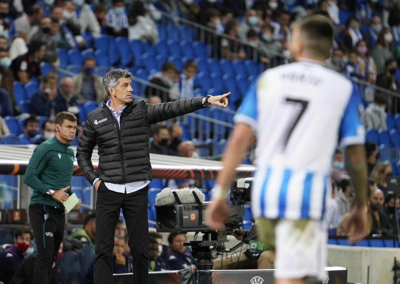 Fotos: Las mejores imáganes de partido entre la Real Sociedad y el Mónaco en Anoeta