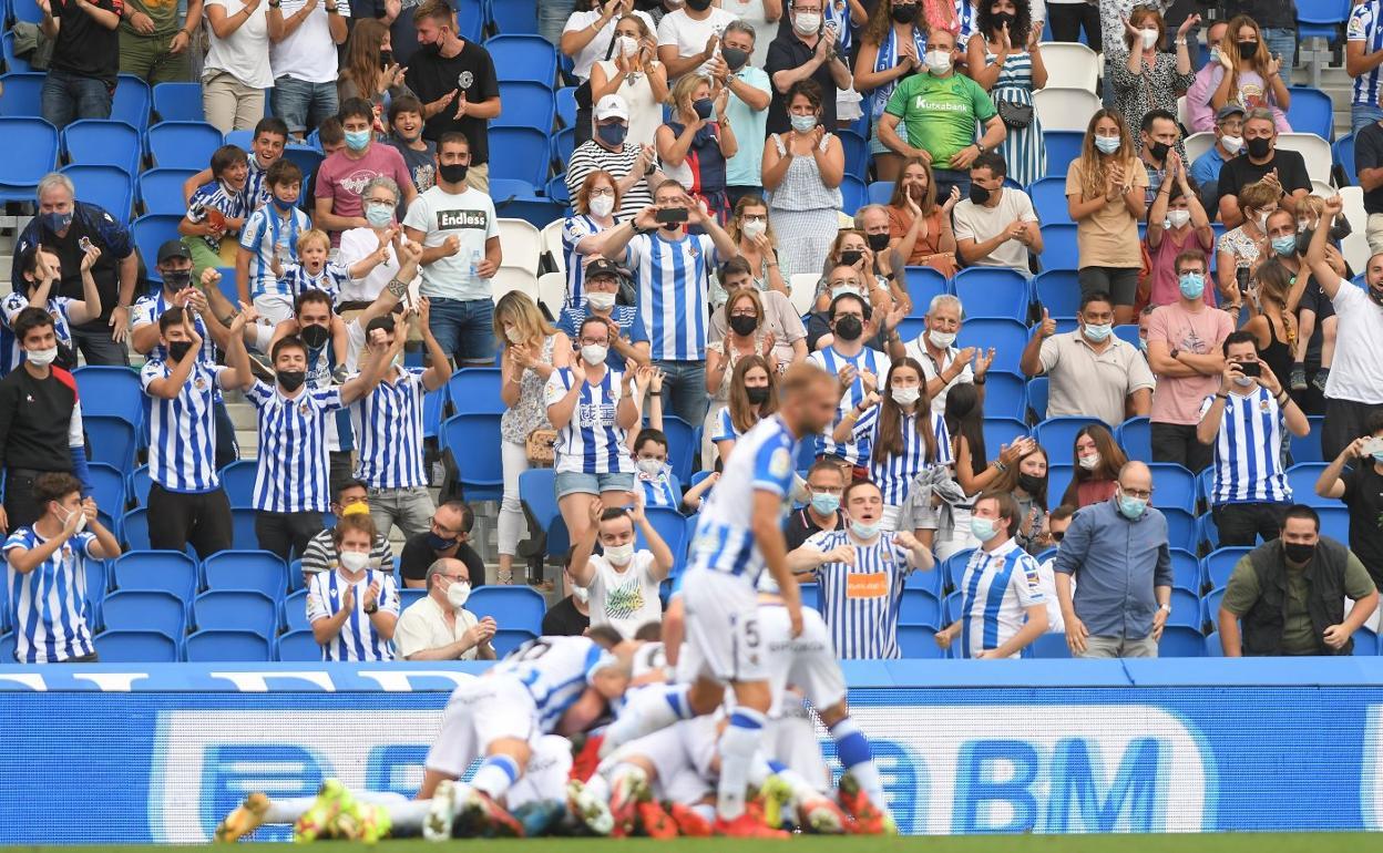 Restricciones covid:LaLiga pide en los tribunales que los estadios vascos tengan el 100% de su aforo