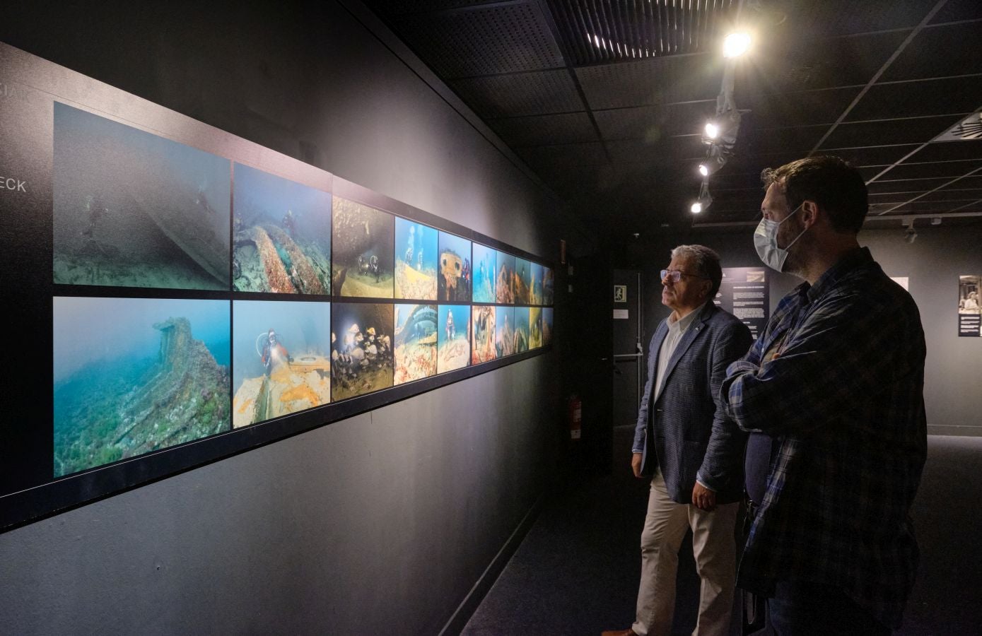 Fotos: El mercante alemán que se hundió en Monpás en 1942