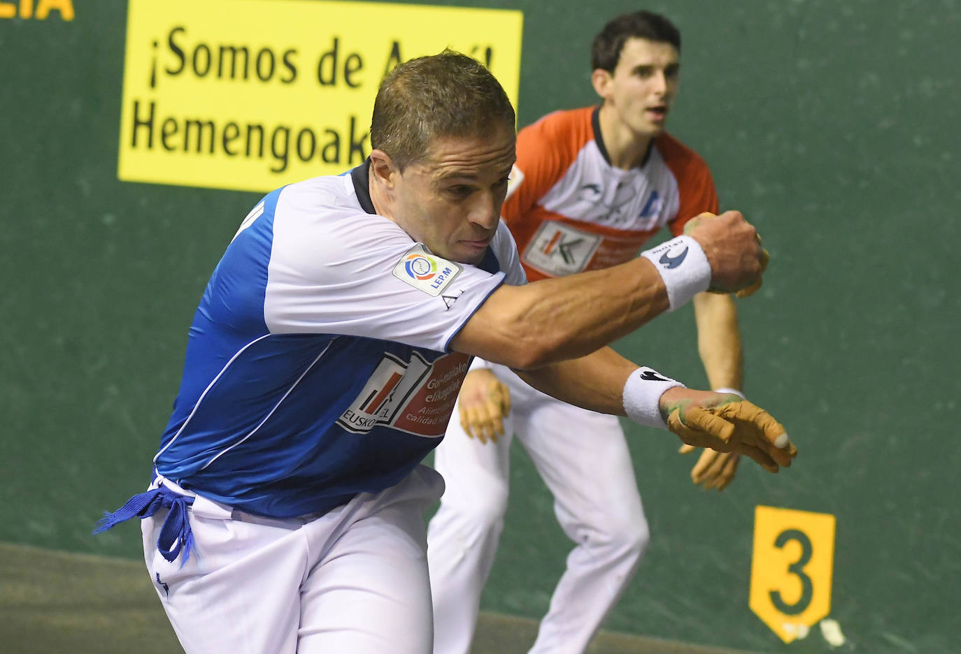 Fotos: Aimar Olaizola se despide del Atano III