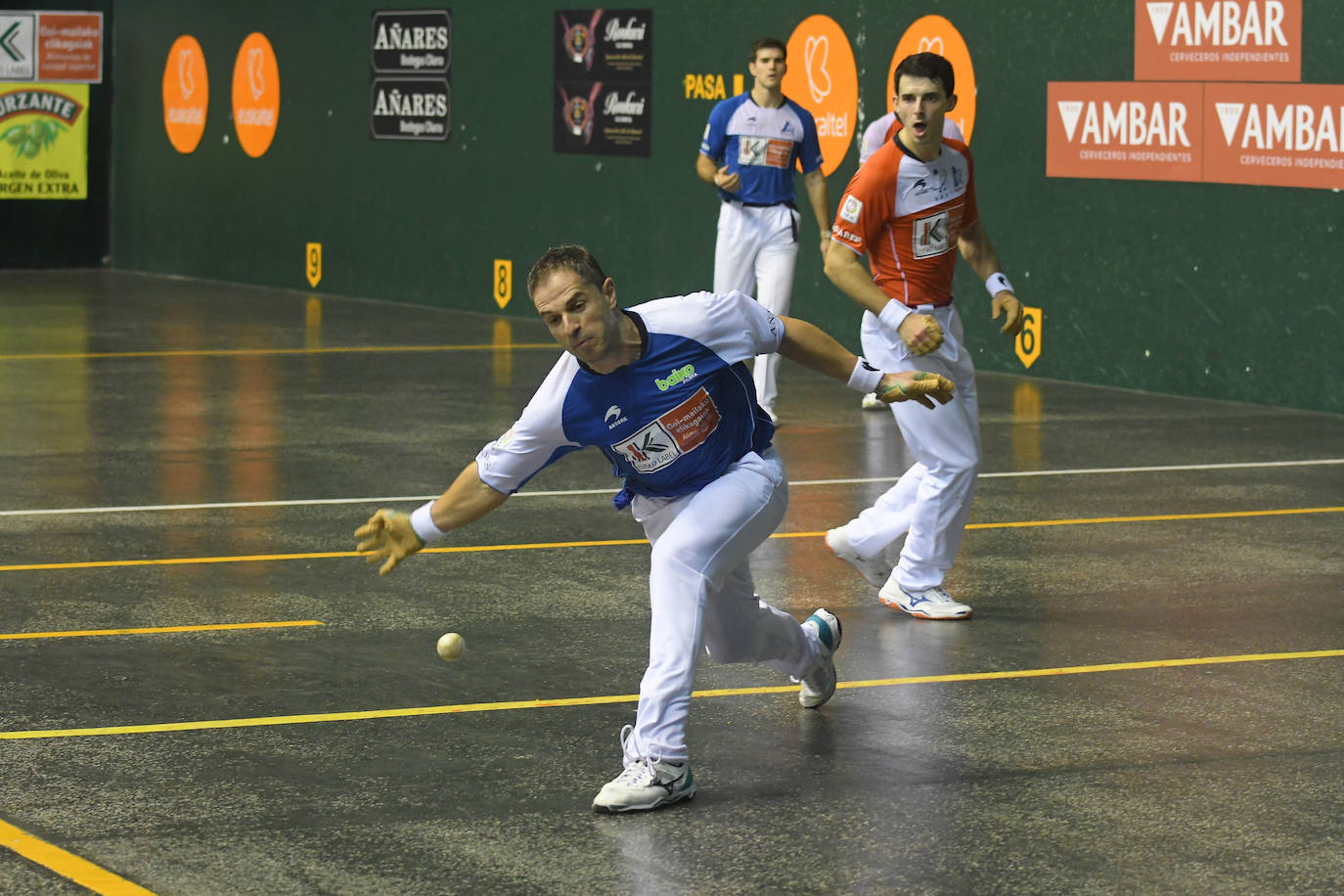 Fotos: Aimar Olaizola se despide del Atano III