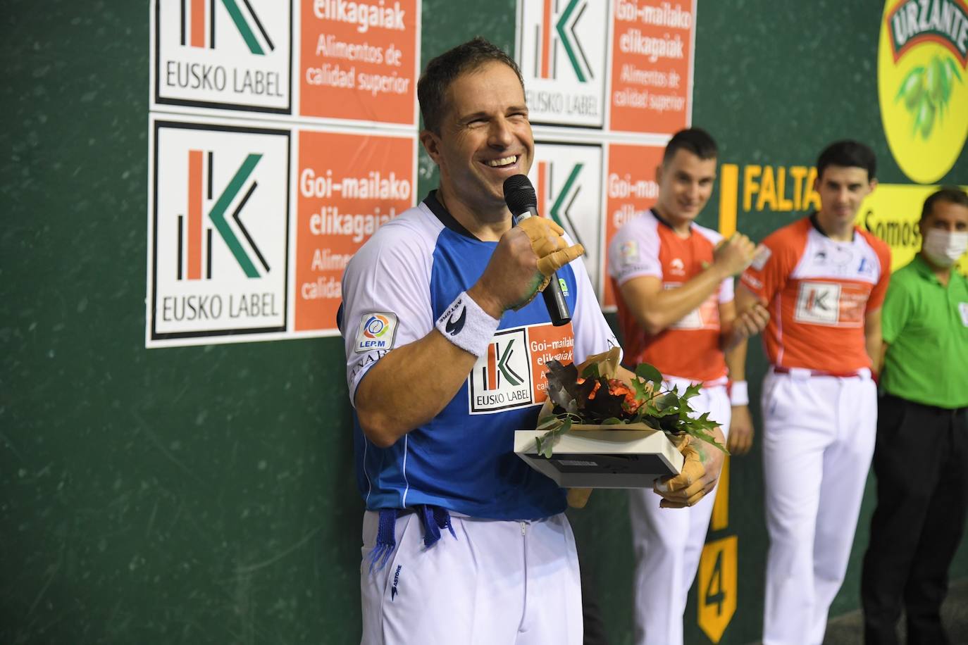 Fotos: Aimar Olaizola se despide del Atano III