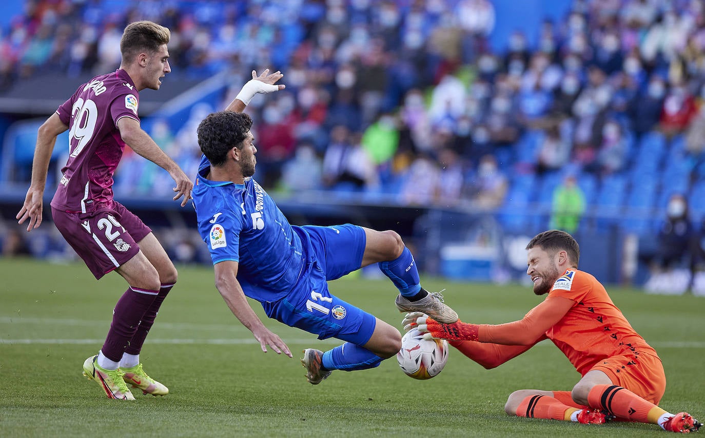 Fotos: Las mejores imágenes del partido entre el Getafe y la Real Sociedad