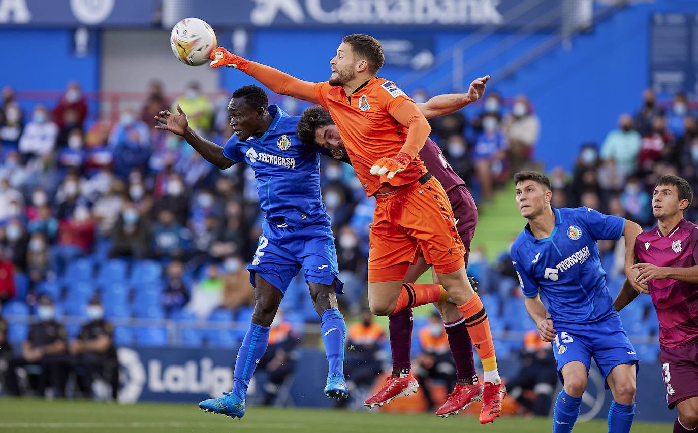 Fotos: Las mejores imágenes del partido entre el Getafe y la Real Sociedad