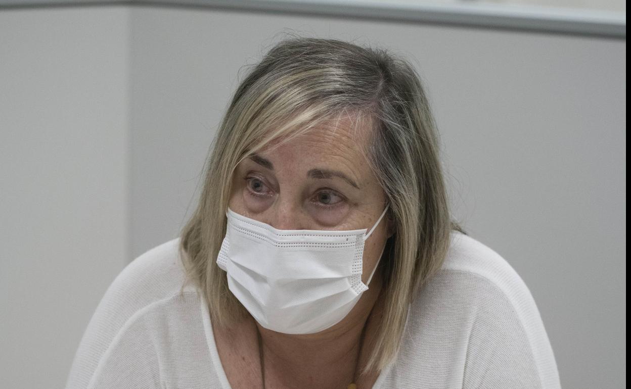 Rosa Sancho, responsable de la comisión de vacunas del COEGI. 