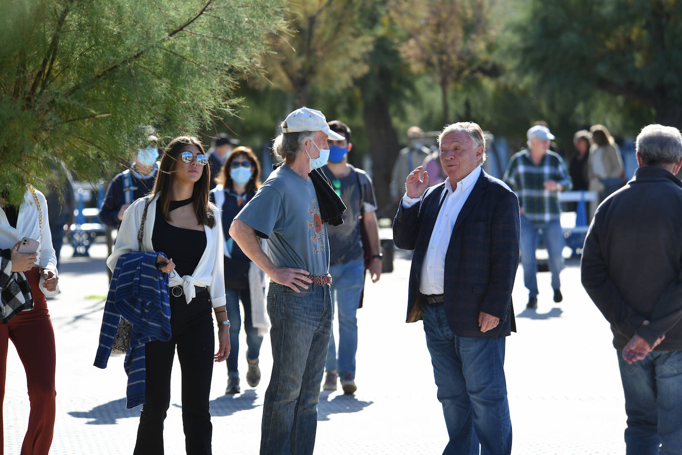 Fotos: Sol y cielos despejados en el primer día tras el fin de la emergencia sanitaria