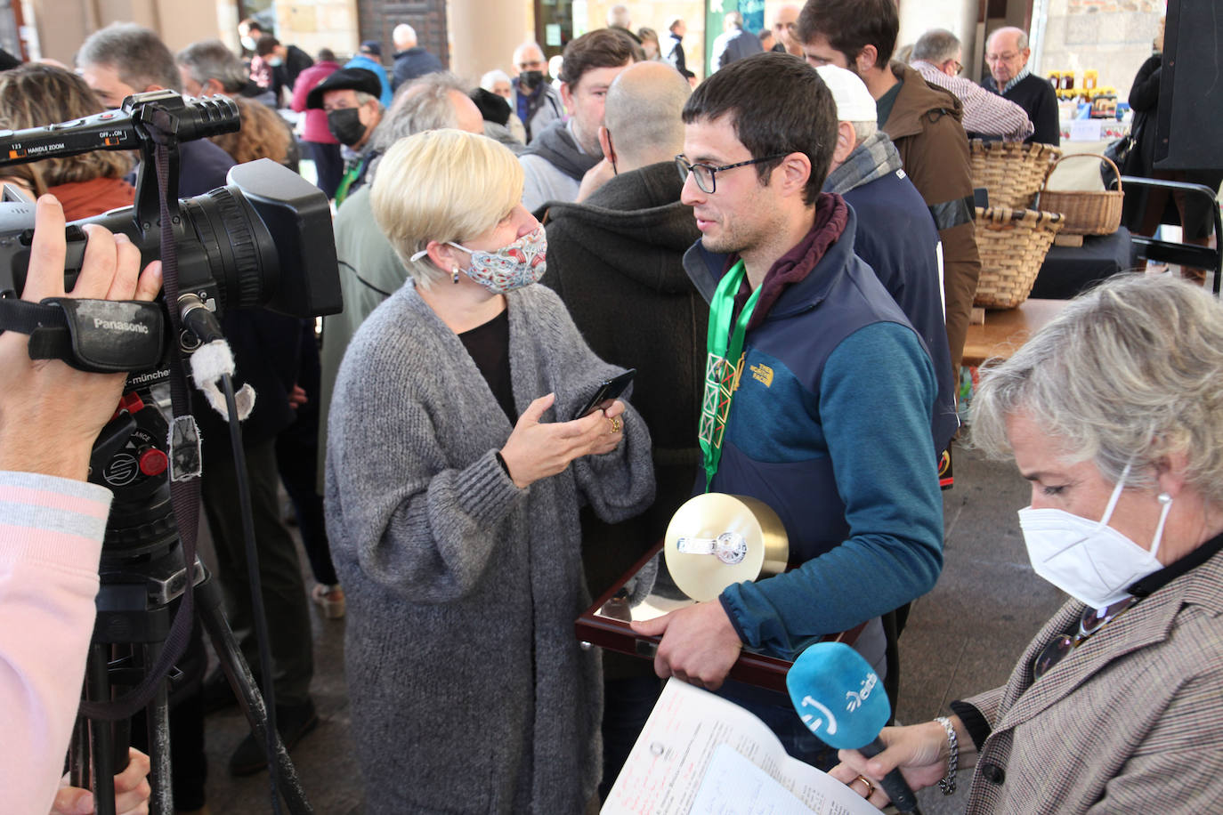 Fotos: Julen Arburua gana el primer premio del concurso de queso Idiazabal