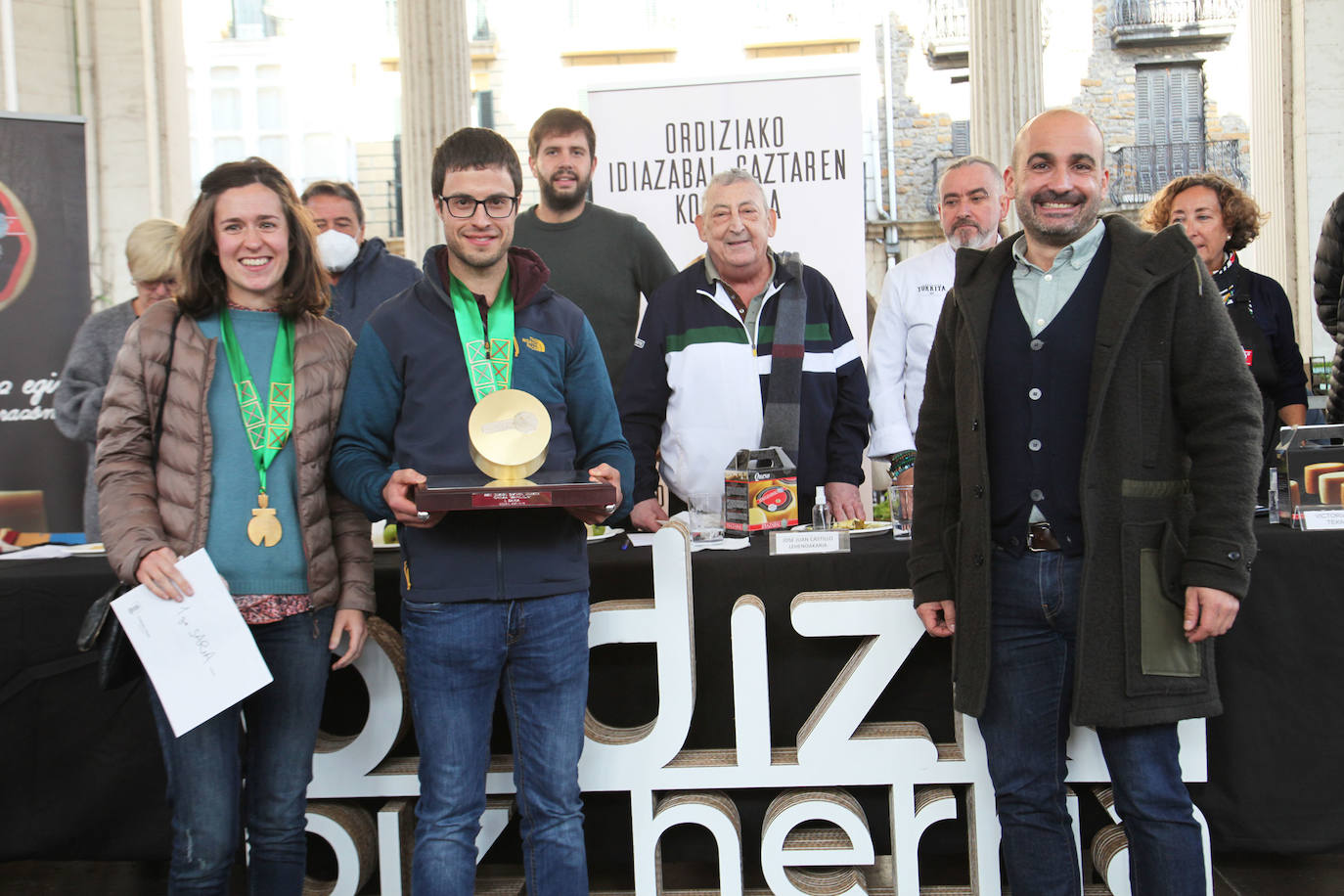 Fotos: Julen Arburua gana el primer premio del concurso de queso Idiazabal