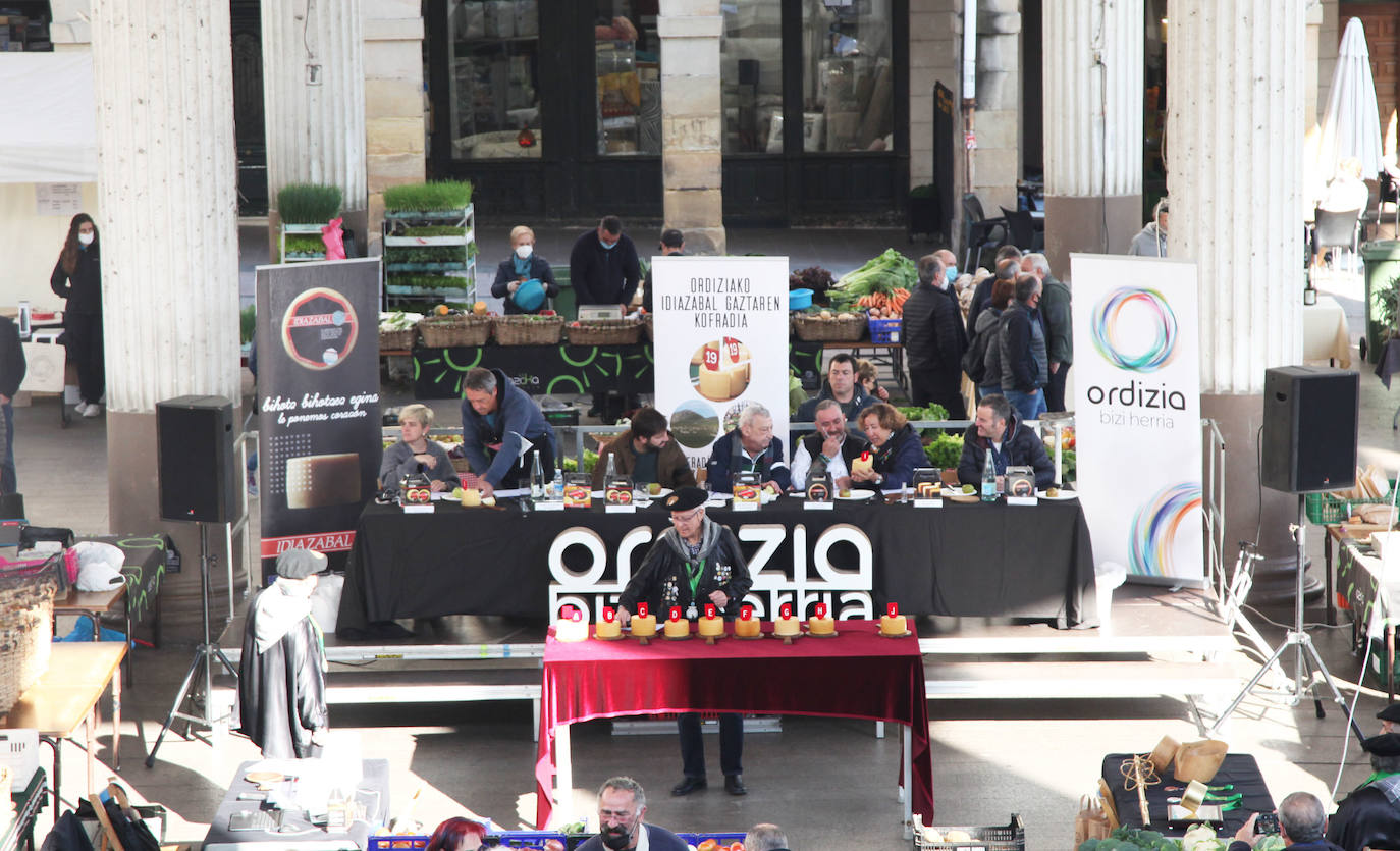 Fotos: Julen Arburua gana el primer premio del concurso de queso Idiazabal