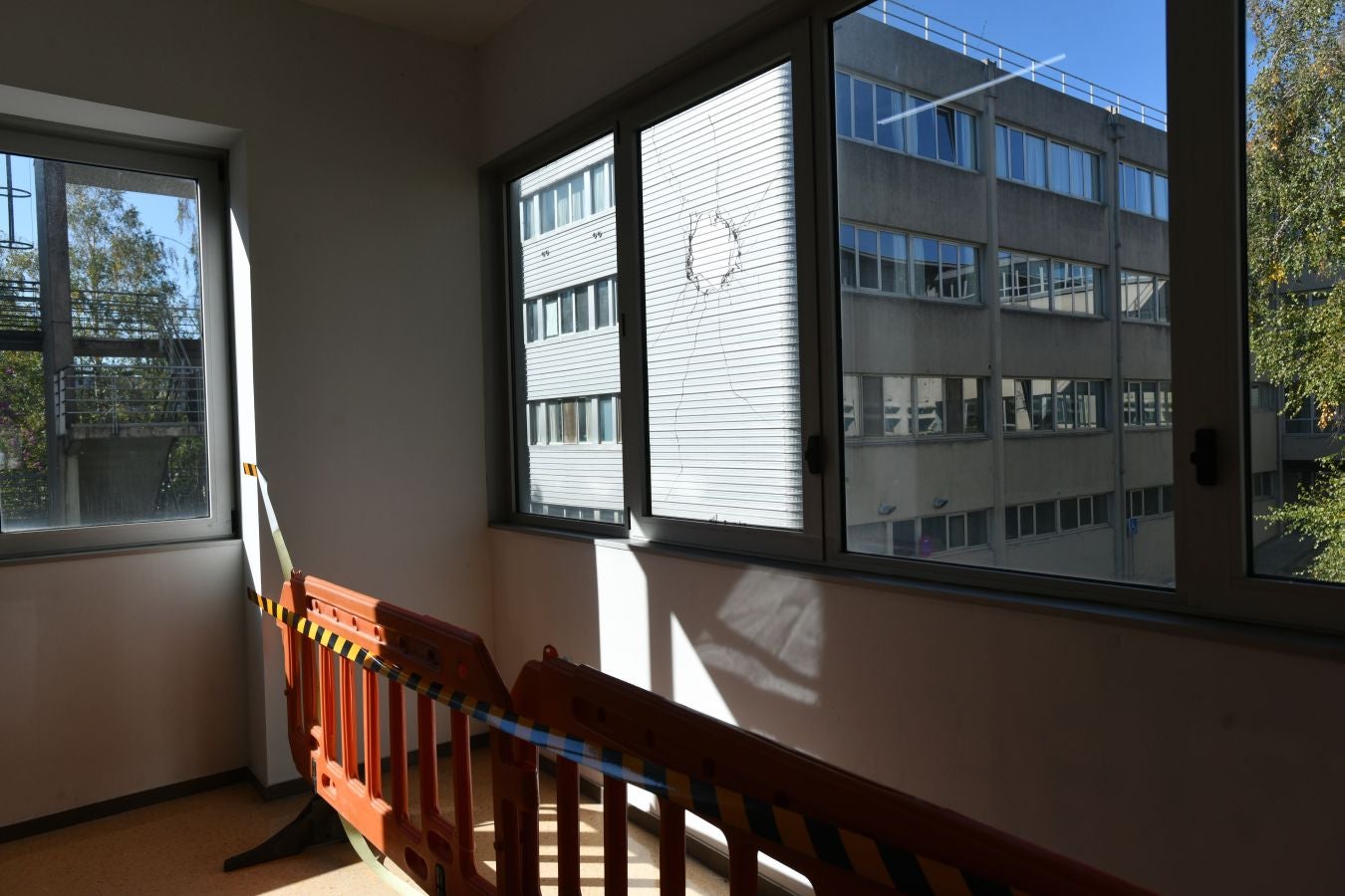 Fotos: El día después en la facultad de la UPV en Leioa