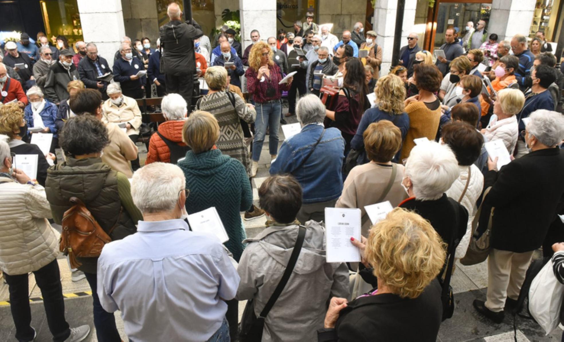 Tolosa Kantari volvió con una gran afluencia de gente. 