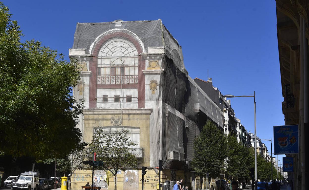El edificio Bellas Artes.
